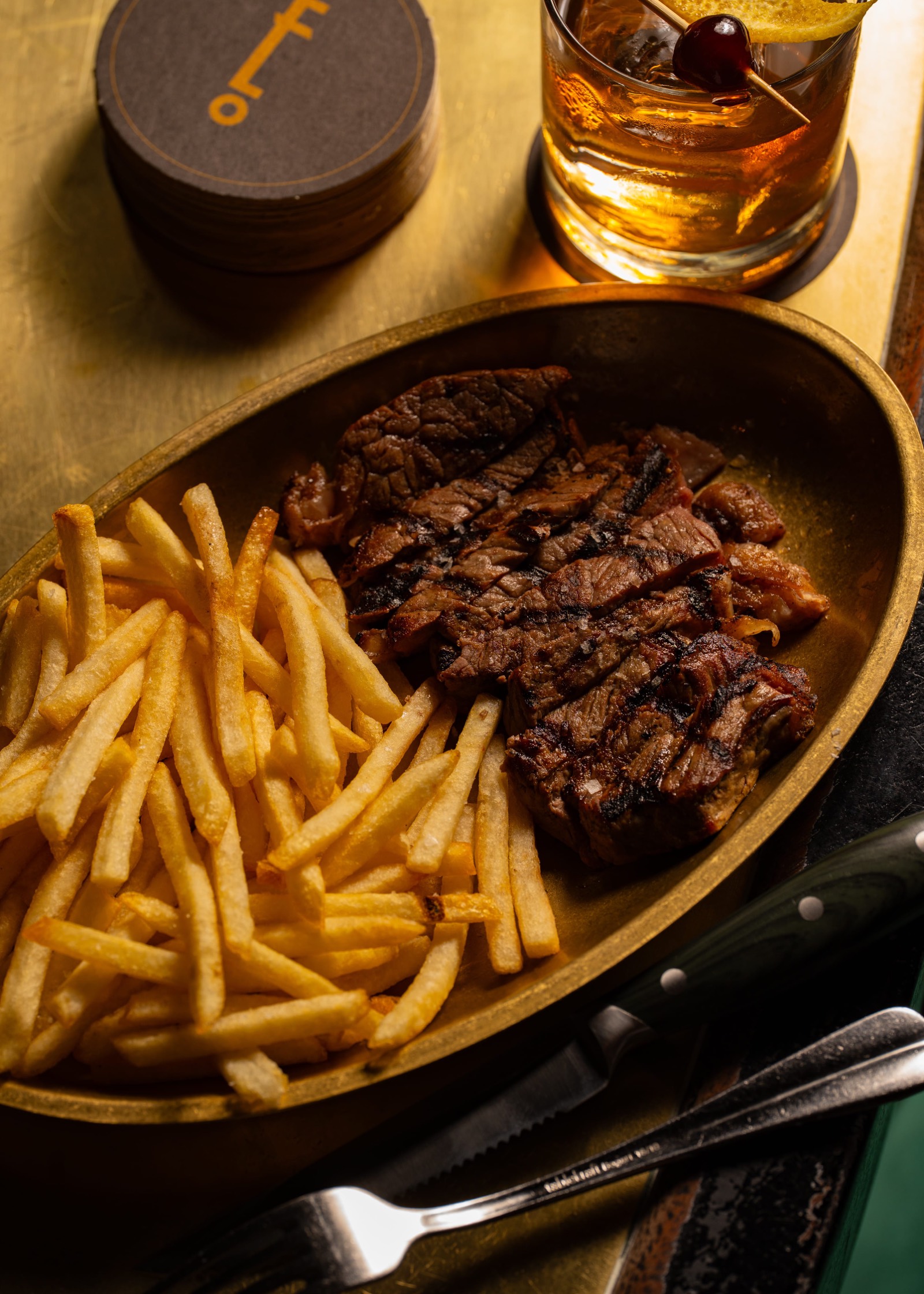 Dry-aged steak at Employees Only Sydney
